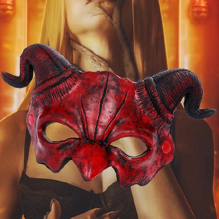 Demon Mask Kid of Dark Mask Slaughter To Prevail Mask Creepy Halloween