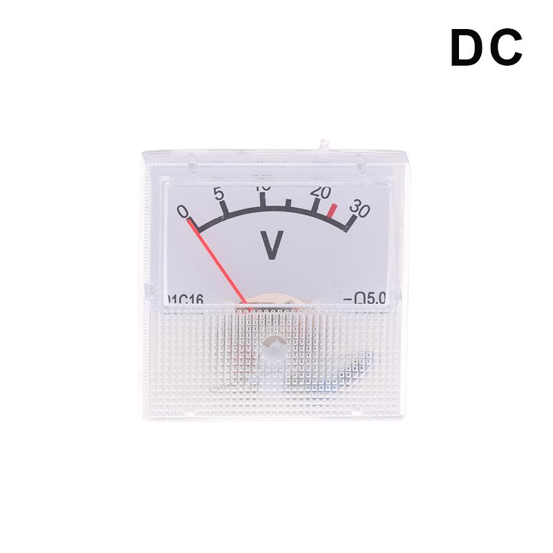 AC 150-300V DC 10-250V DC 5-75A Амперметр Мини-вольтметр Амперметр Тестер Аналоговый Стрелочный Вольтметр Амперметр Панельный прибор