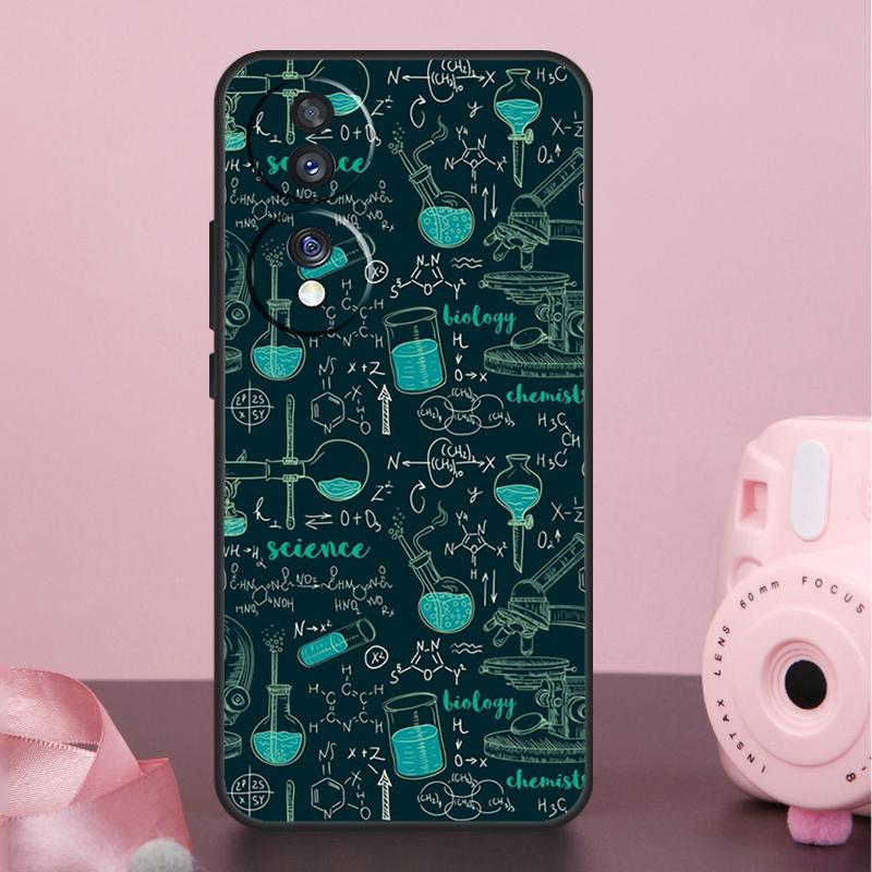 Чехол для телефона Biology and Chemistry для Honor X8b X9b X6a X7a X8a X9a X6 X7 X8 X9 50 70 90 Magic 5 Lite Magic 6 Pro
