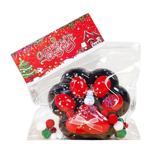 Рождественская игрушка для снятия стресса и беспокойства, большая игрушка для кошек, ущипни лапу