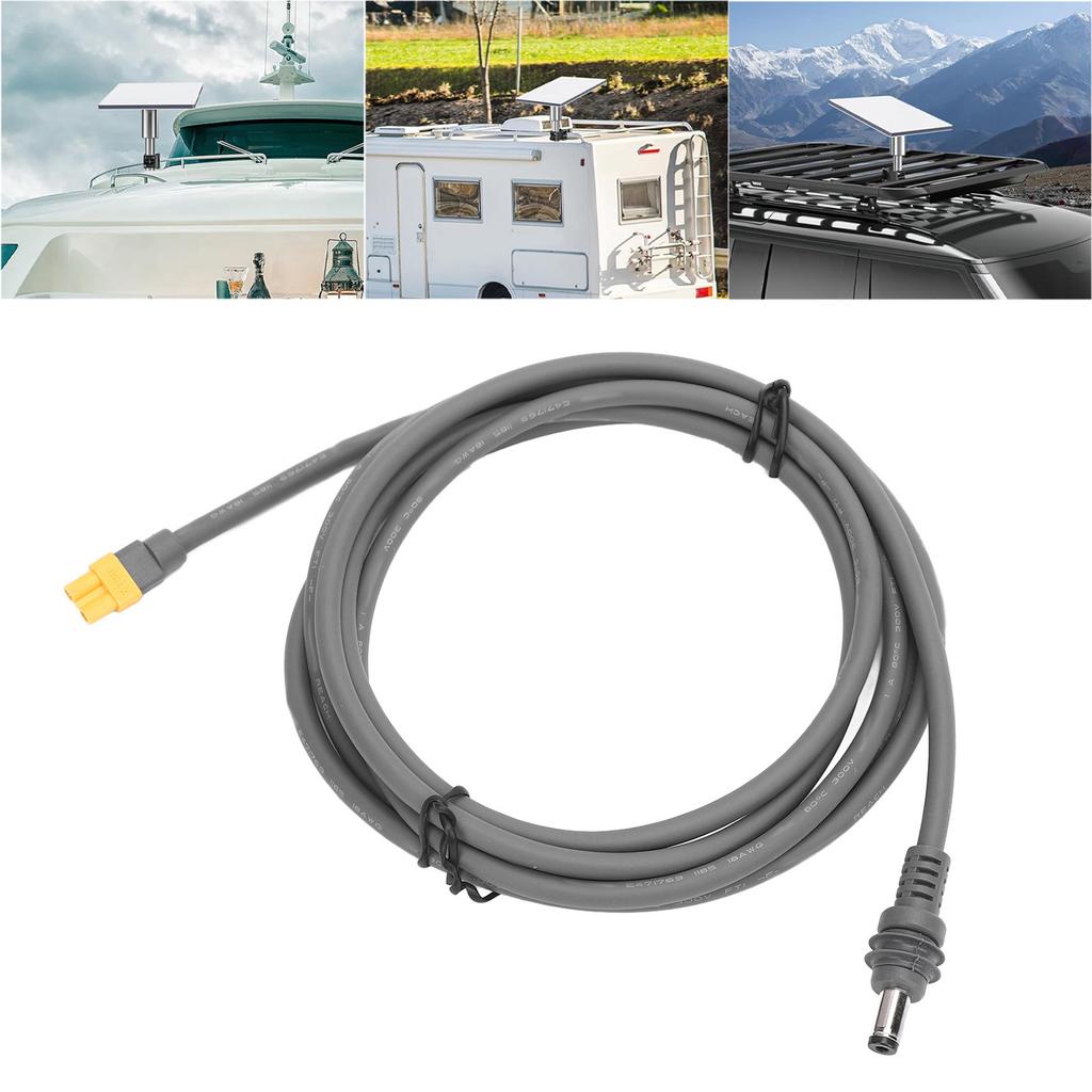 Power Supply Cord XT30 Connector 6.6ft Length Quick Data Transfer with Rubber and Red Copper for , Seamless Connectivity