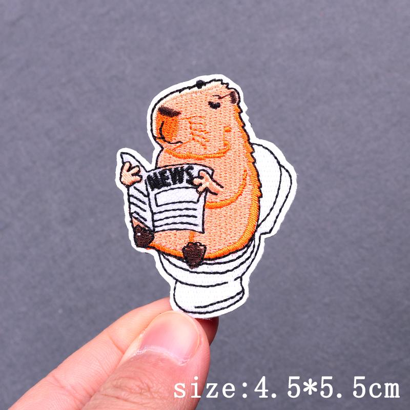 Cartoon Animal Patch Iron On Patches For Clothing Thermoadhesive Patches On Clothes Hip Hop Embroidery Patch For Clothes Badges