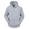 Unisex Solid Color Hooded Sweatshirt for Couples - Autumn/Winter Fleece Casual Sportswear