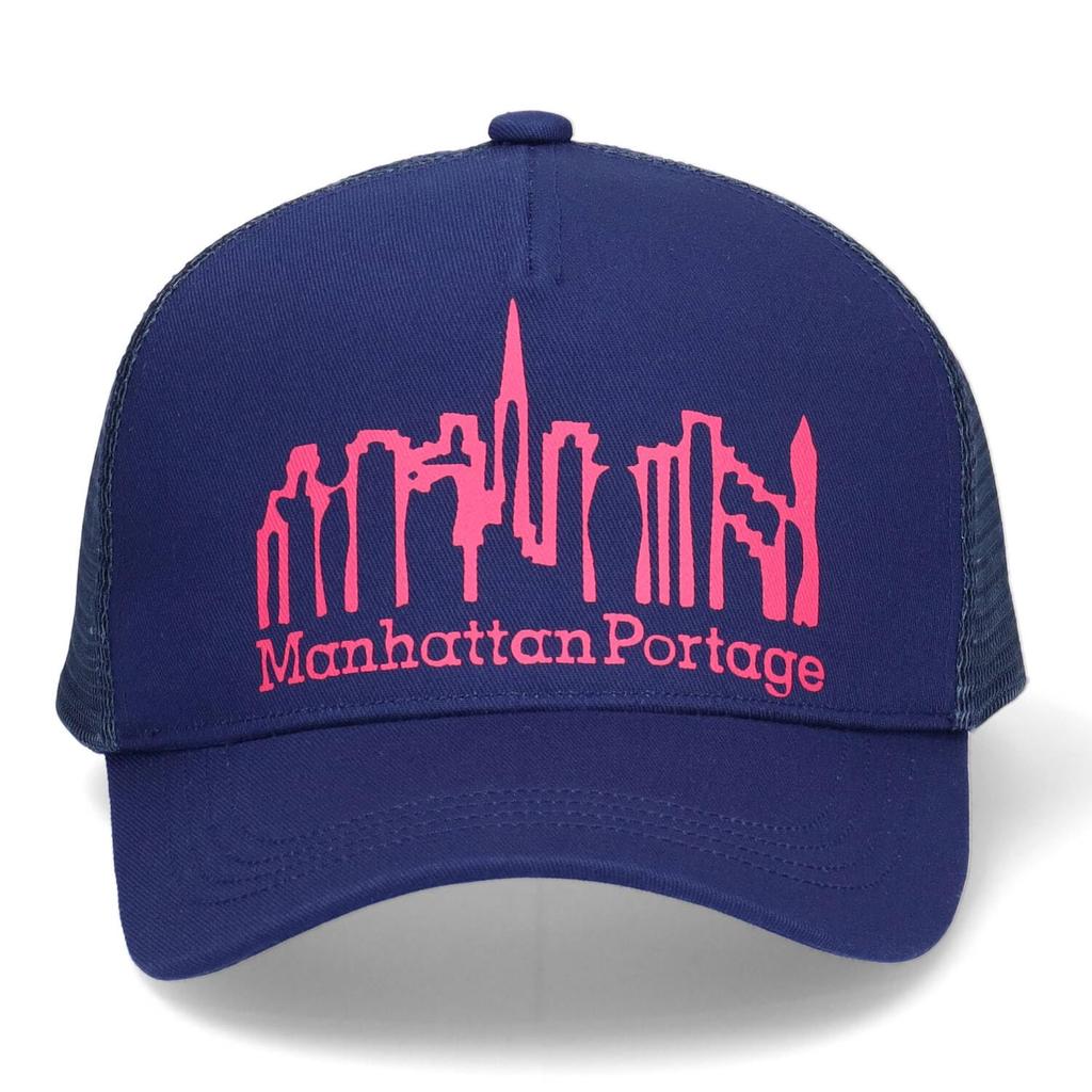 Кепка с логотипом Skyline Mesh Кепка с логотипом SKYLINE Mesh [Manhattan Portage] (военно-морской флот)