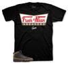 Футболки в тон Retro 9 Olive AJ9 - Fresh Klean Sneaker Tee