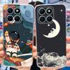 For Honor X6a Phone Case HonorX6a X 6A 4G WDY-LX1 Cute Butterfly Flower Painted Soft Silicone TPU Back Cover Bumper