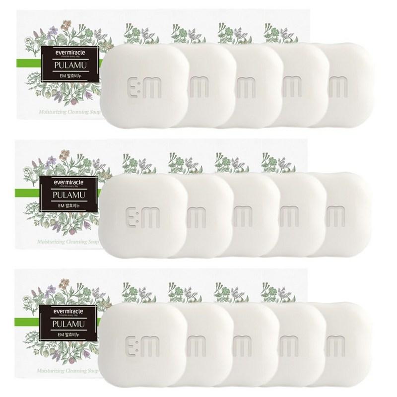 EM Fermented Soap 15 pcs (100g) Face Wash Shower Cleansing Pore Cleansing Gentle Face Wash Body Wash Natural Ingredients