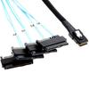 Кабель-адаптер-преобразователь Mini SAS 36P SFF-8087 на SFF-8482 SAS 29+15P SATA для серверного компьютера