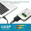 Для кабеля-переходника SATA 3 на USB 3,0 3,5 HDD 2,5 SSD-адаптера, подходящего для Windows 7/8/10/11, для Mac OS X, адаптера шнура внешнего жесткого диска