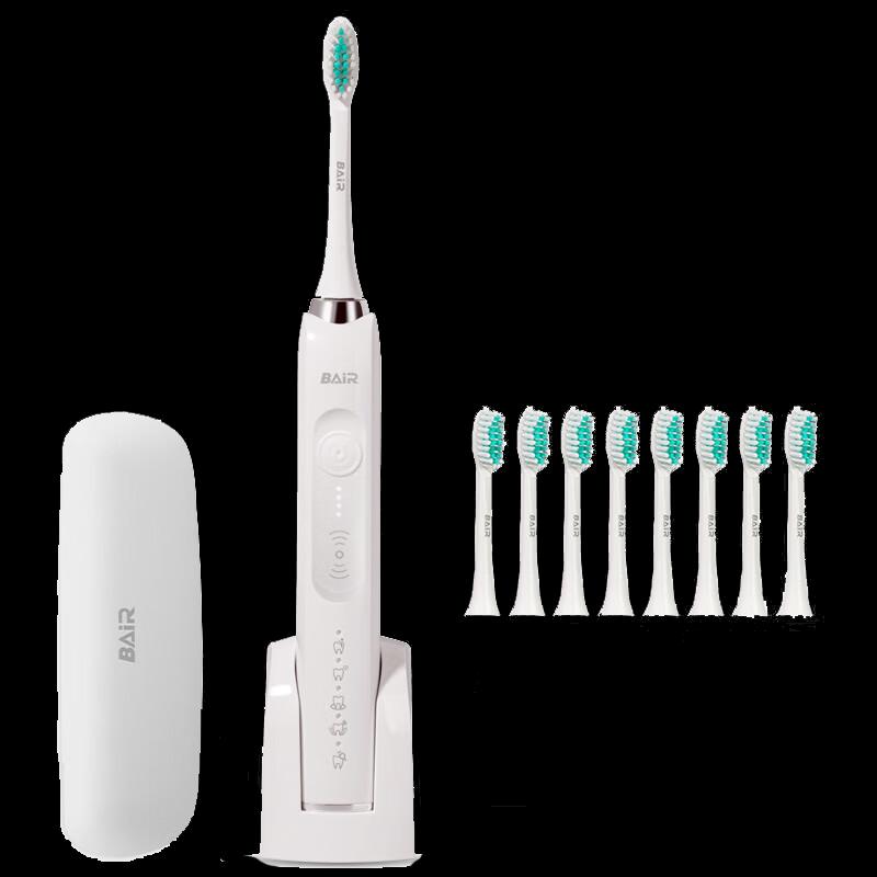 Звуковая электрическая зубная щетка BAIR X1s+Plus для взрослых, китайская вилка (адаптер в комплекте)