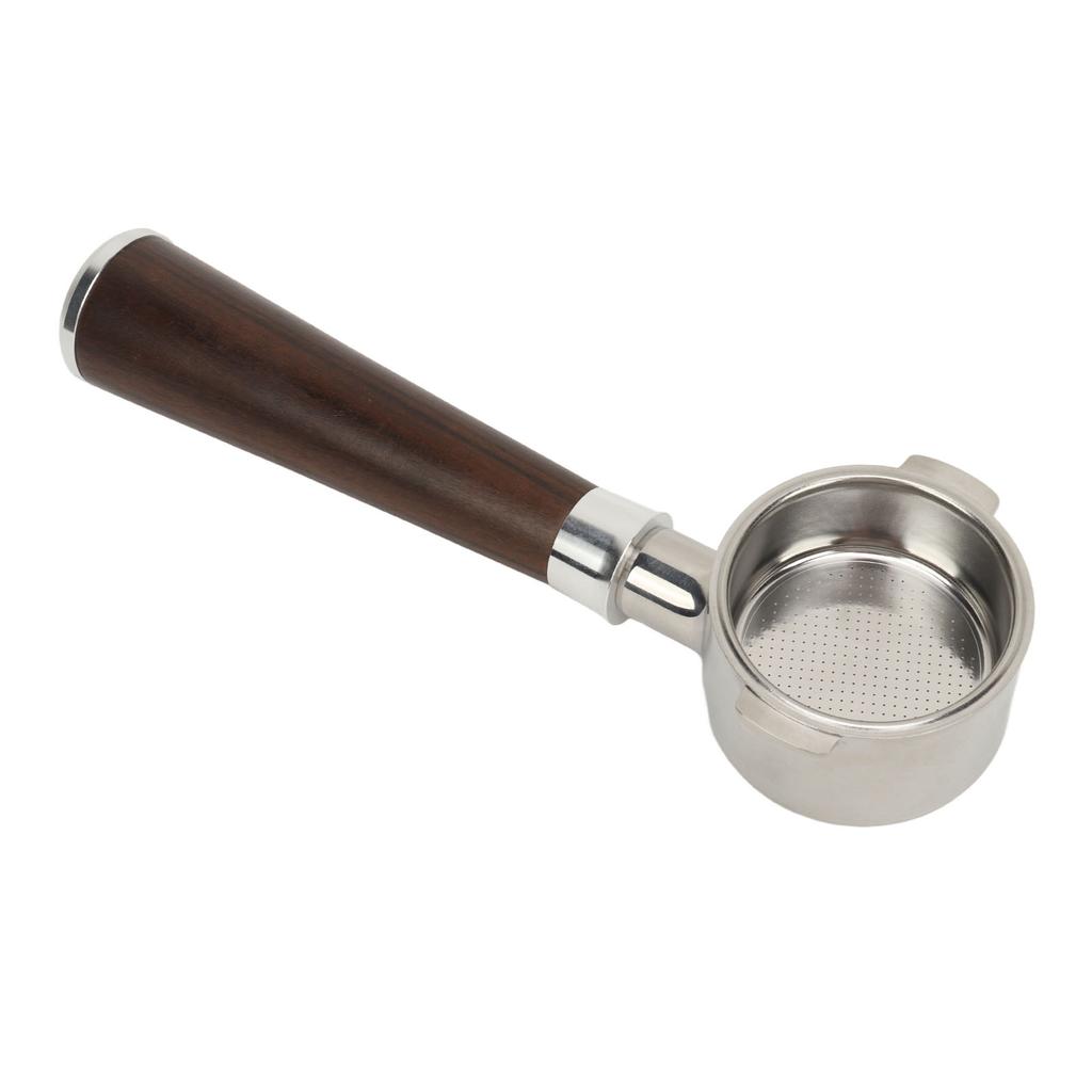 51 мм бездонный портафильтр с 2 ушными насадками для кофеварки Delonghi из нержавеющей стали бездонный