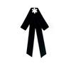 Awareness Black Ribbon Pin Skin Cancer Mourning Badge Brooch Funeral Ribbon Badge Brooch  Women Men