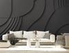 Wallpaper Black Relief 3D