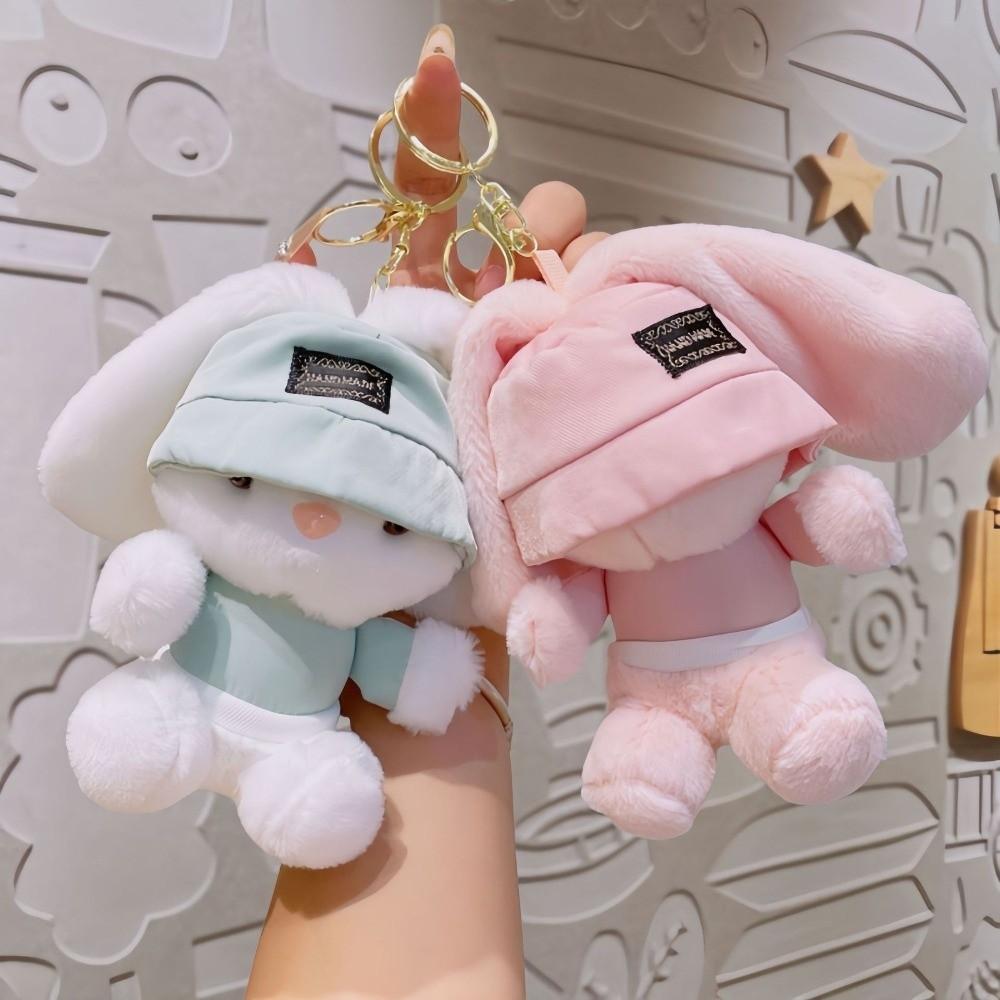 Plush Rabbit Plush Pendant Cartoon Long Eared Rabbit Pendant Backpack Pendant Gift Giving