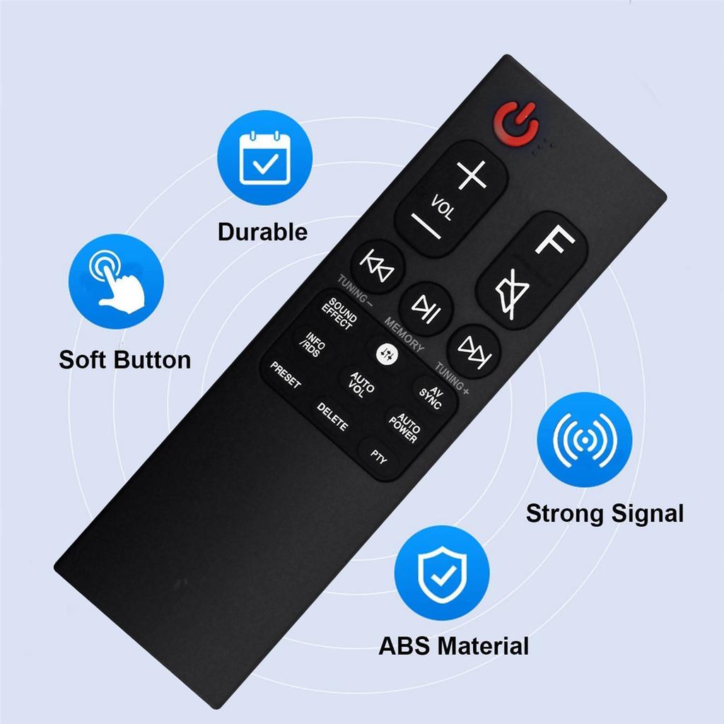 Replace AKB75595312 Remote Control for LG Soundbar SK1 SK10 SK10Y SK6 SK6Y SK8 SK8Y SK9 SK9Y