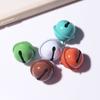 5pcs 18mm Jingle Bells Metal Beads Candy Color Metal Bell Ring Pendant  Christmas Decoration