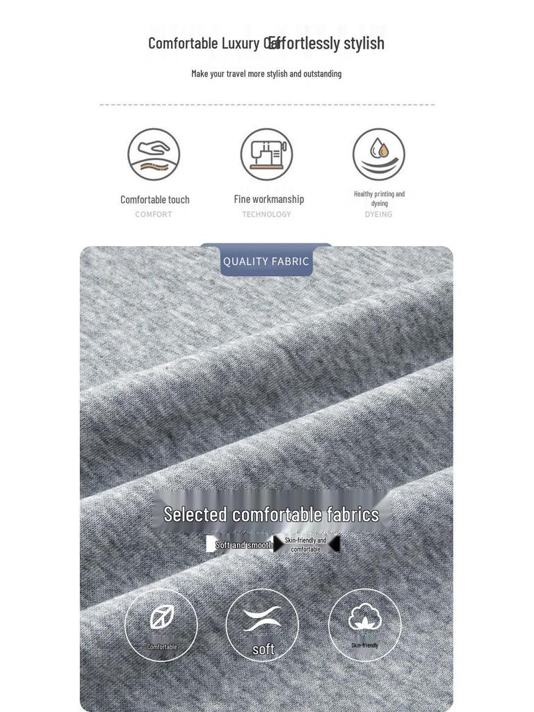 Мужская куртка из гребенного хлопка с воротником-стойкой, осень 2025: Повседневный спортивный кардиган-свитшот однотонного цвета