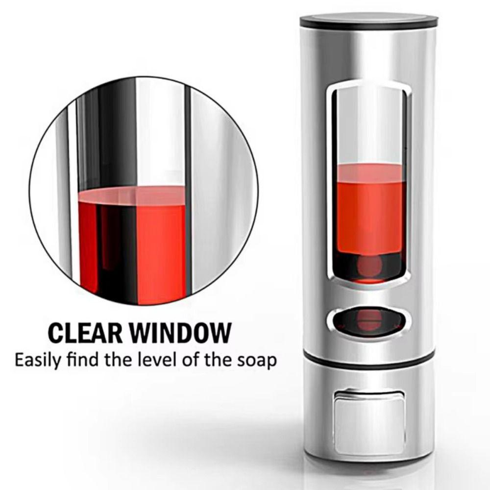 Large Capacity Soap Liquid Dispenser Wall Mounted Shampoo Dispenser Bottle Shower Gel Box Hotel
