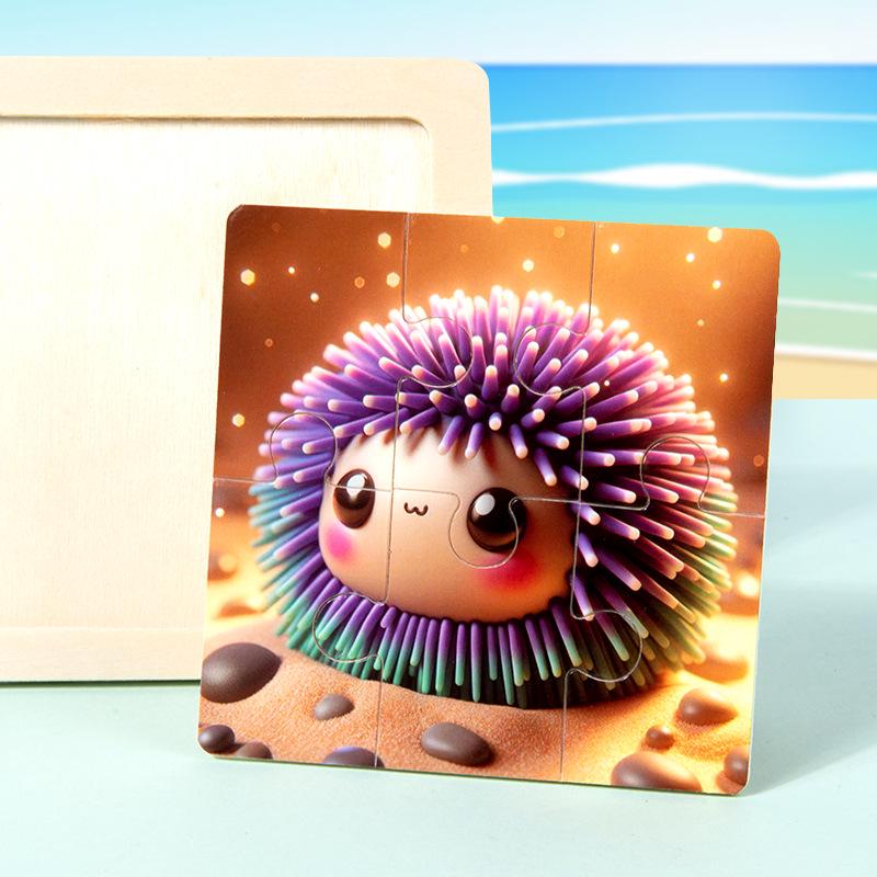 Деревянный развивающий пазл для малышей, 1-5 лет