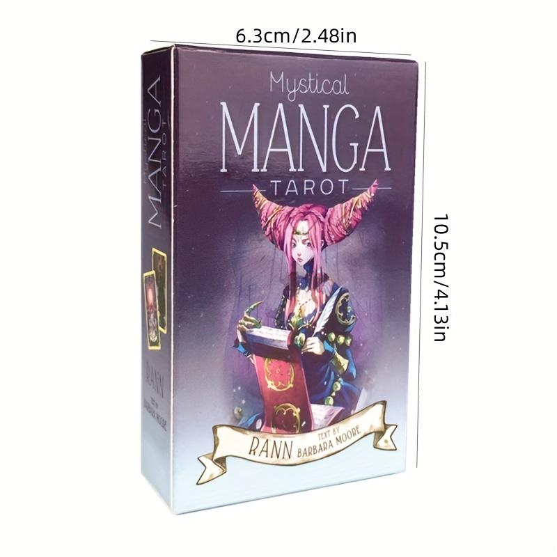 Mystical Manga Tarot Cards, Tarot Cards, Tarot Deck, Fortune Telling Toy, Gaming Gift