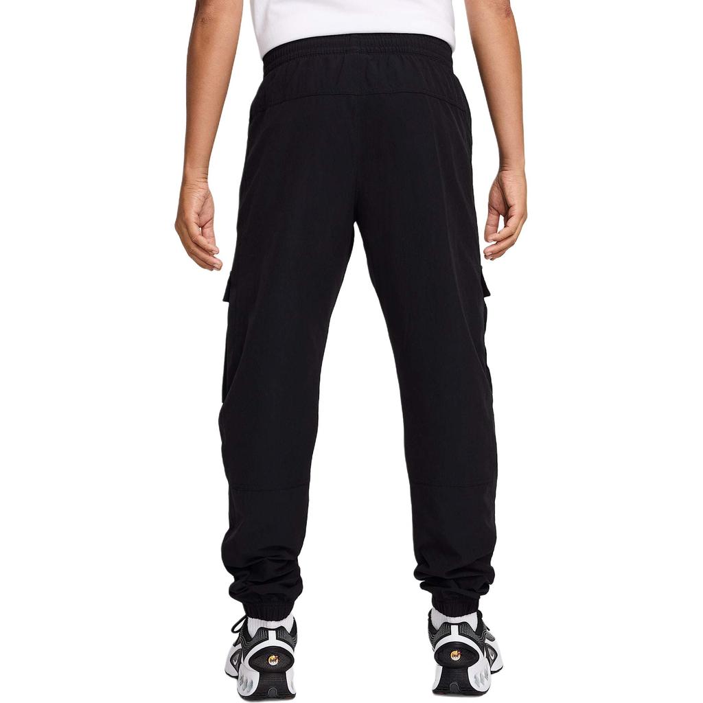 Nike Air Max Solid Color Woven Sweatpants Men Pants Black HQ4903-010