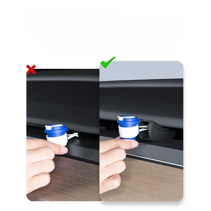 For Tesla Model 3 Highland Y Juniper 2025 Air Outlet Clip Car Aromatherapy Holder Air Conditioning Car Interior Accessories ABS