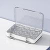 Monthly Pill Organizer Transparent Storage Box Food Grade BPA Free Large Capacity