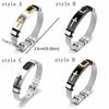 Stainless Steel Religious Bracelet Adjustable Fashion Bracelet Unique Men's Jewelry  Friends