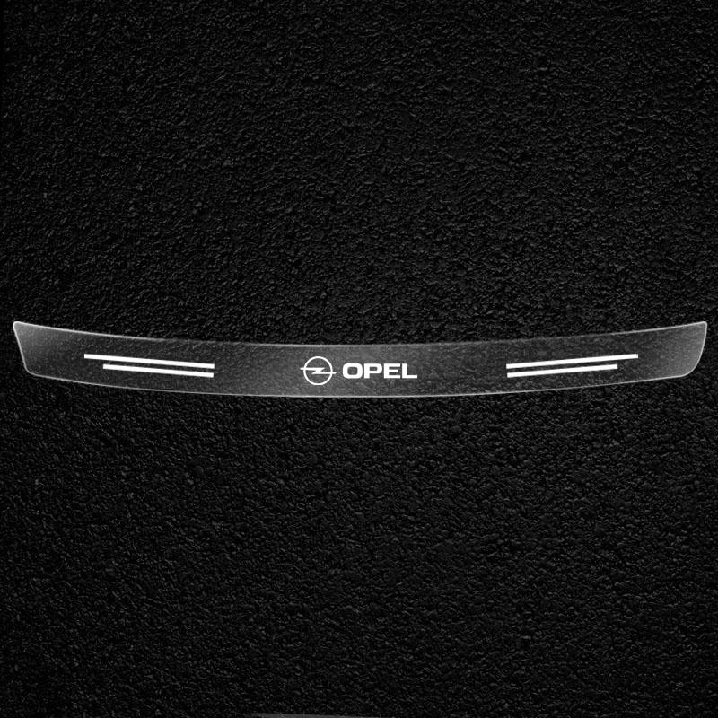 Car Rear Bumper Trunk Sill Transparent Protector Sticker For Opel Opc Astra K Vivaro Corsa Zafira Insignia Mokka Car Styling NE9