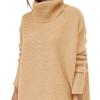 2023 Women's Turtleneck Casual Pullover Sweater