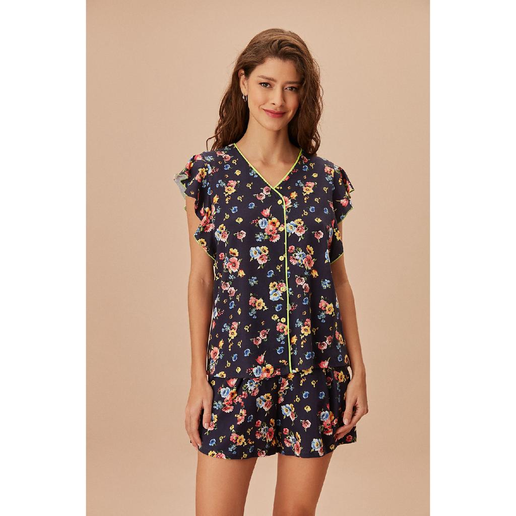 Ella Masculine Shorts Set