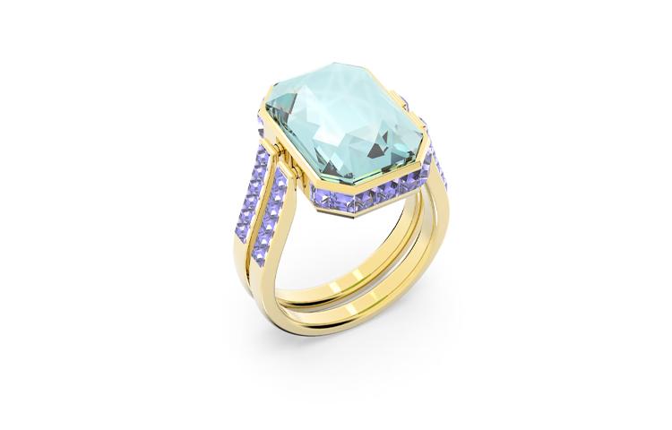 Swarovski Кольцо Orbita с восьмиугольной огранкой 5640252