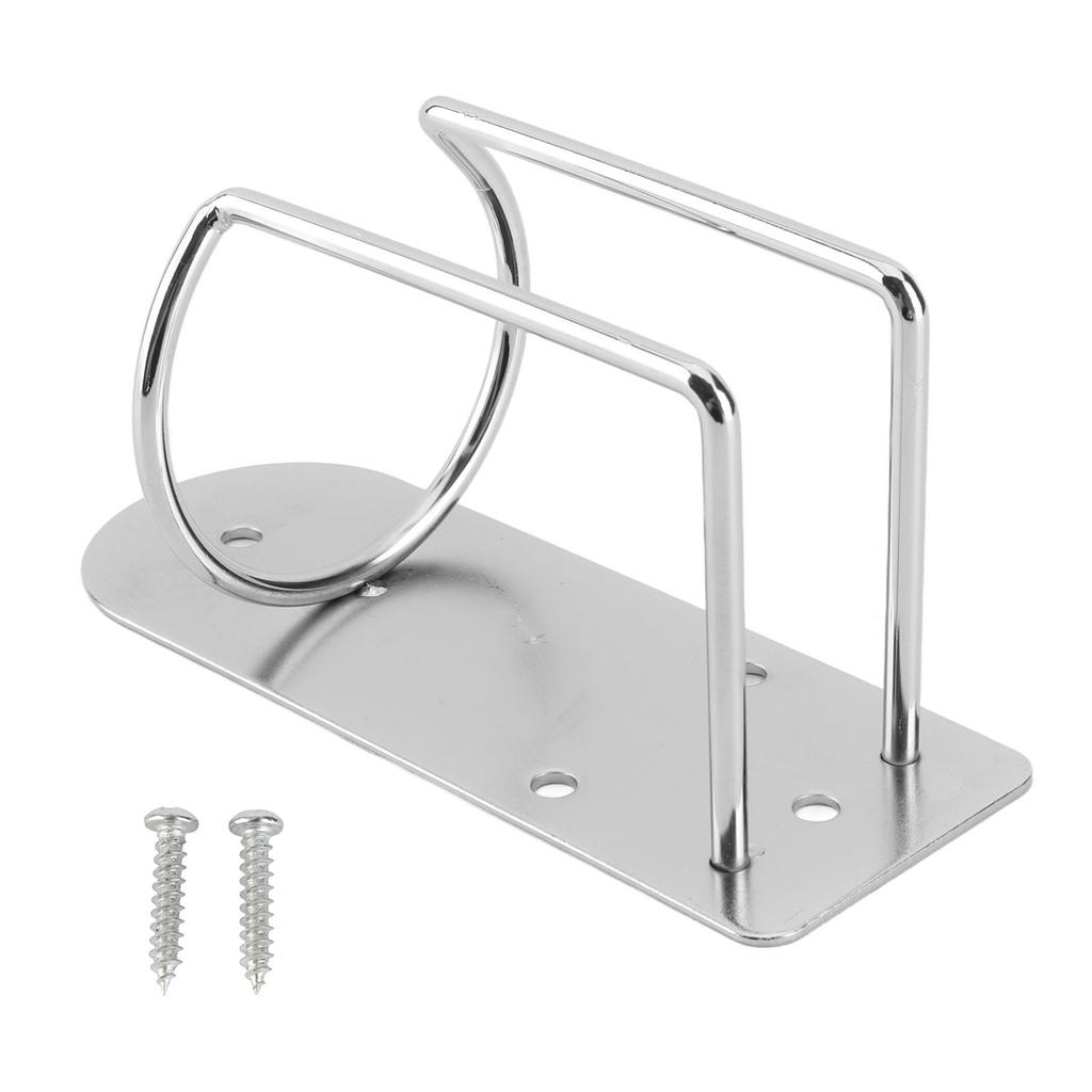 Электрическая подставка для машинок для стрижки из нержавеющей стали, настенный органайзер для хранения триммеров для волос, серебристый