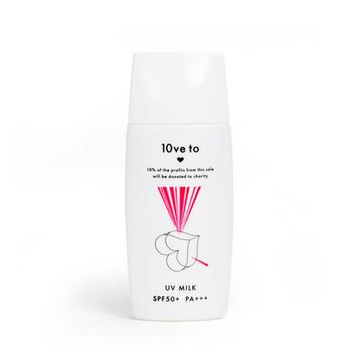 10ve Молочко от УФ-лучей SPF50+PA+++ 50 мл