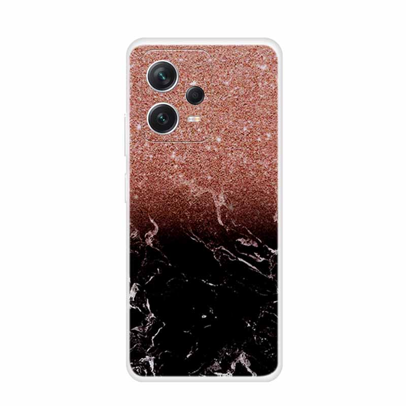 For Xiaomi Poco X5 5G Cases PocoX5 Pro Clear Marble Soft TPU Silicone Back Cover for Xiaomi Poco X5 Pro 6.67" Coque X5Pro PocoX5