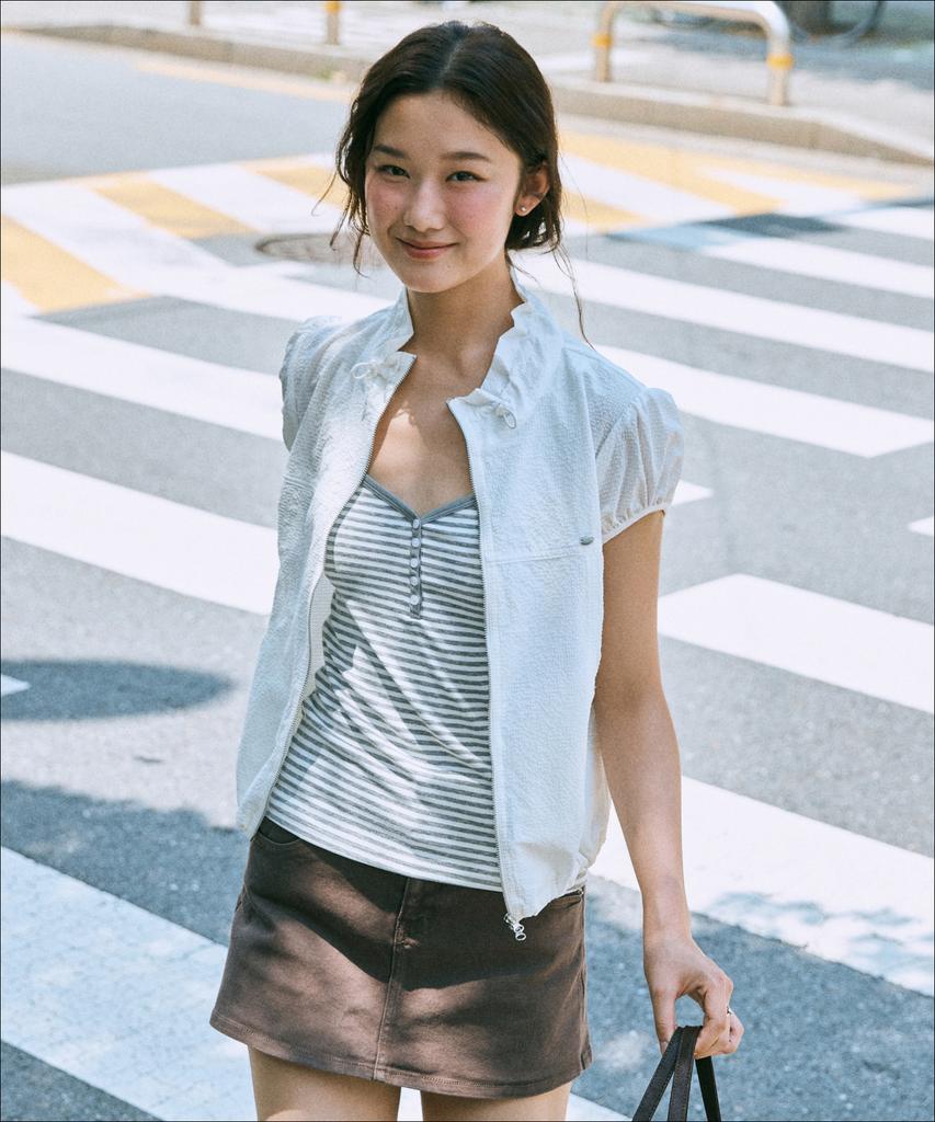 MIXXO Denim Skirt Pants_Miwthg716J