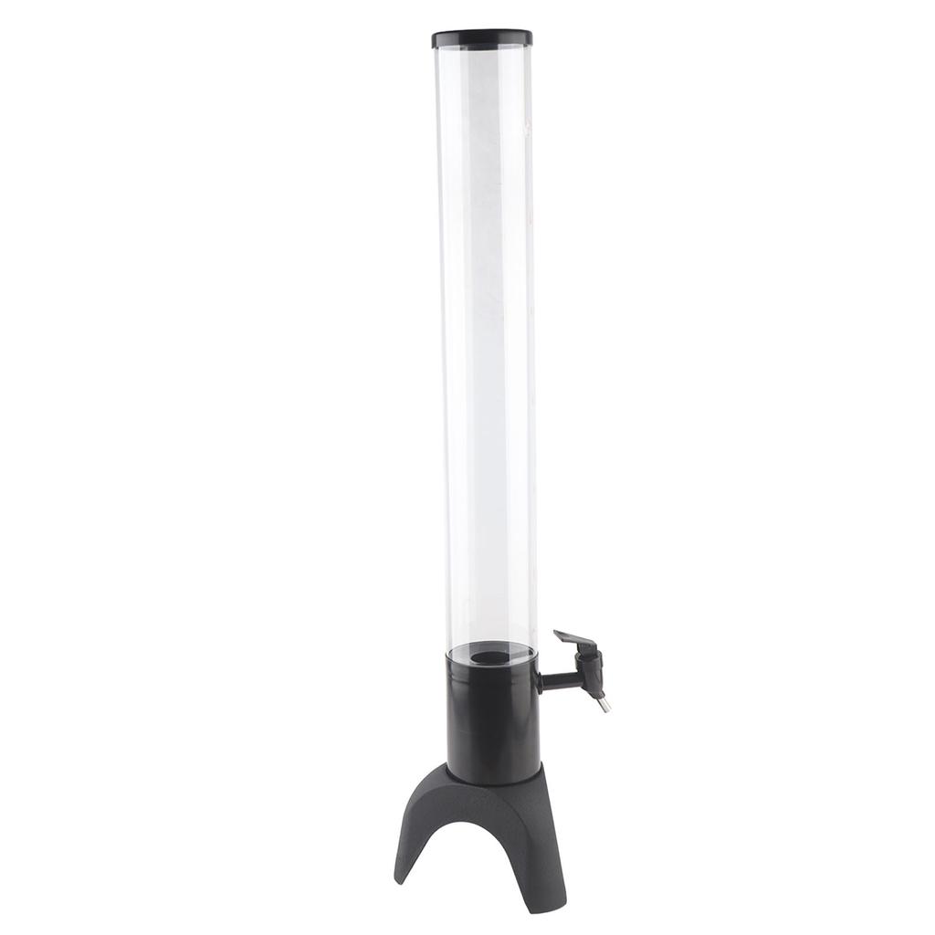 Removable Ice Tube Three Legged Beer Tap Tower 3L Draft Beer Tower Beverage Dispenser