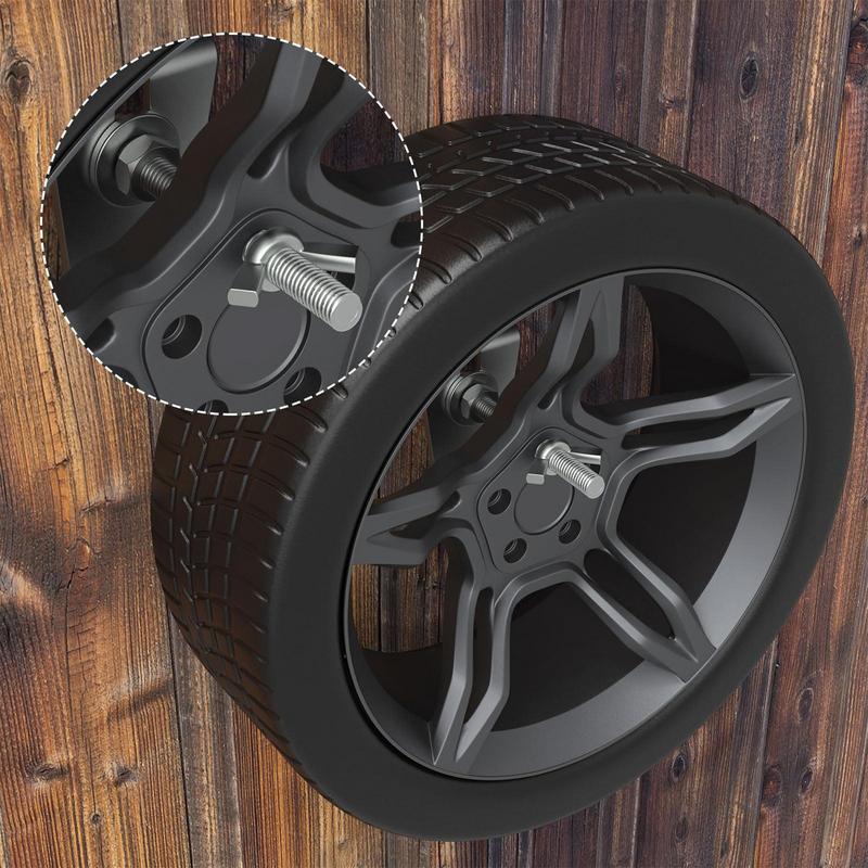 Настенное крепление для запасного колеса Держатель для колеса и шины для автомобильного прицепа Аксессуары Настенный держатель для запасного колеса для грузового фургона