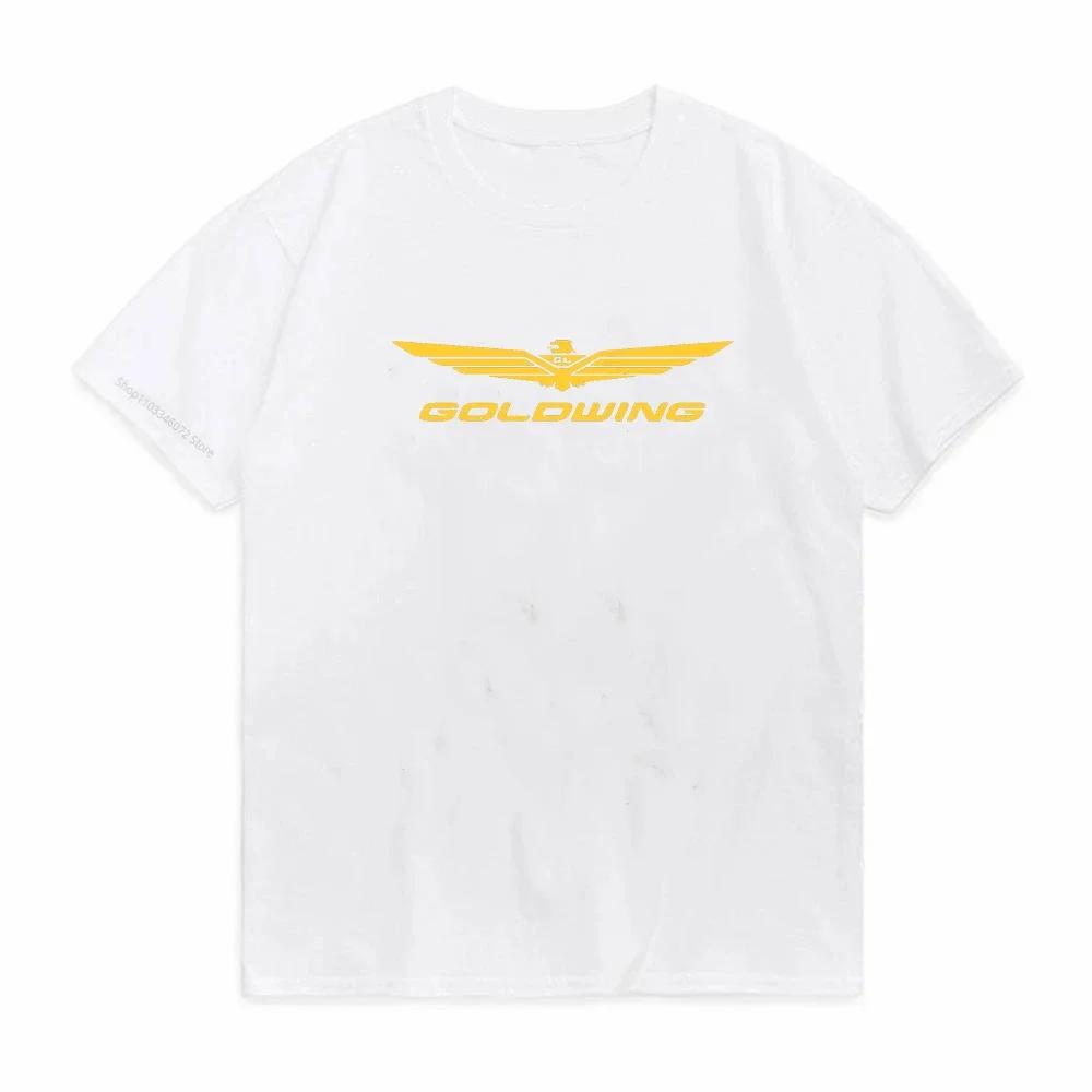 summer Goldwing GL1800 Motocycles T-Shirt fashion Harajuku Streetwear t-shirt cotton brand teeshirt