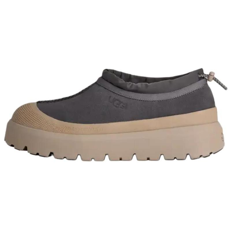 UGG Тасмания Погода Гибридные Водонепроницаемые Низкие Повседневные Кроссовки Унисекс Серо-Коричневые 1144096-OBB