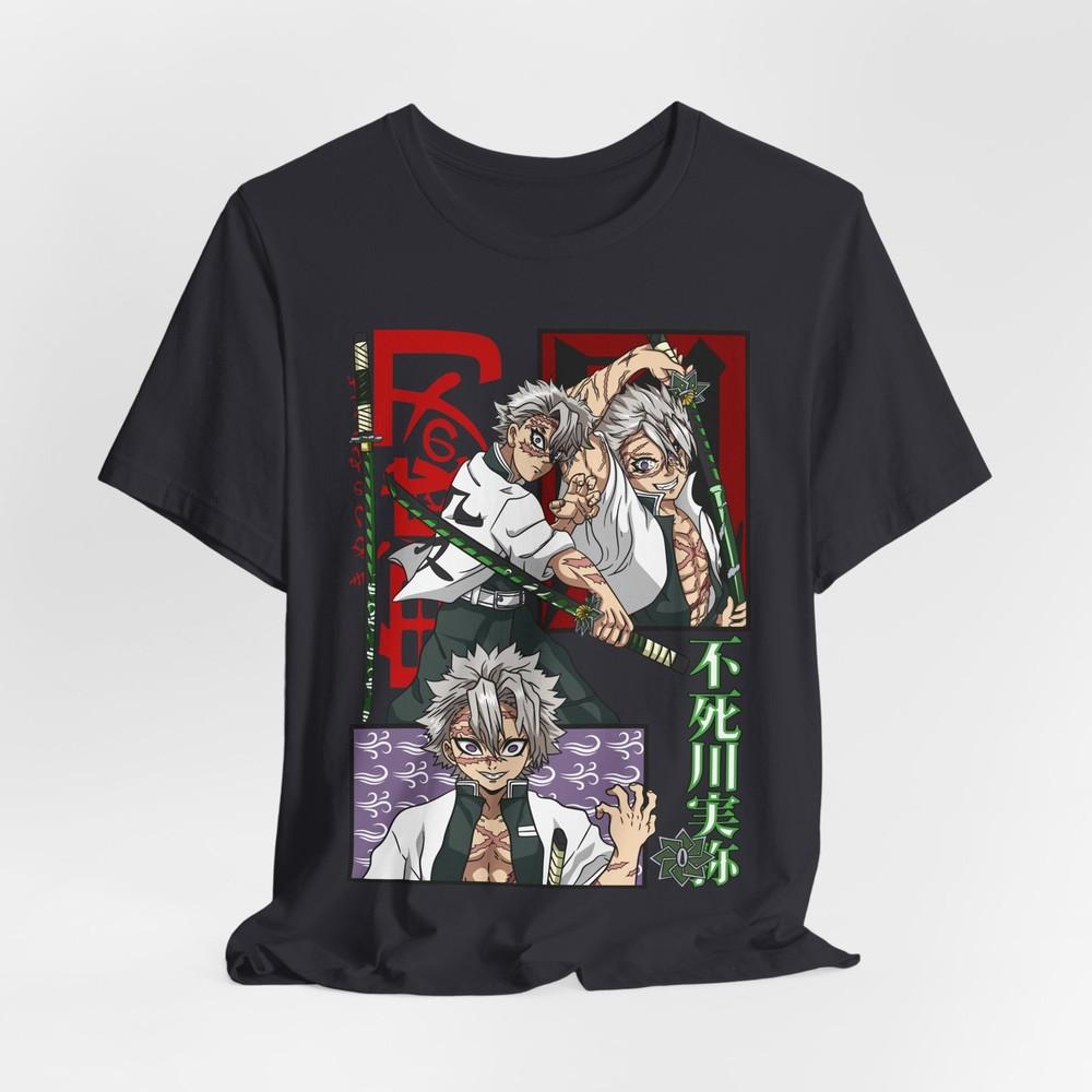 Sanemi Anime Graphic Tee, Unisex Short Sleeve Shirt, Demon Slayer Unisexga Shirt,