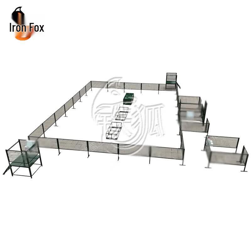 Iron Fox Modular Portable Steel Mesh Training Ground