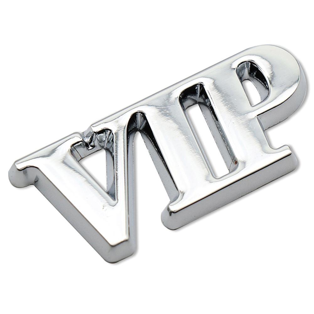 Автомобиль 3D металлическая наклейка VIP логотип стайлинг автомобиля авто кузов багажник знак украшения наклейка мотоцикл авто наклейка автомобильные аксессуары