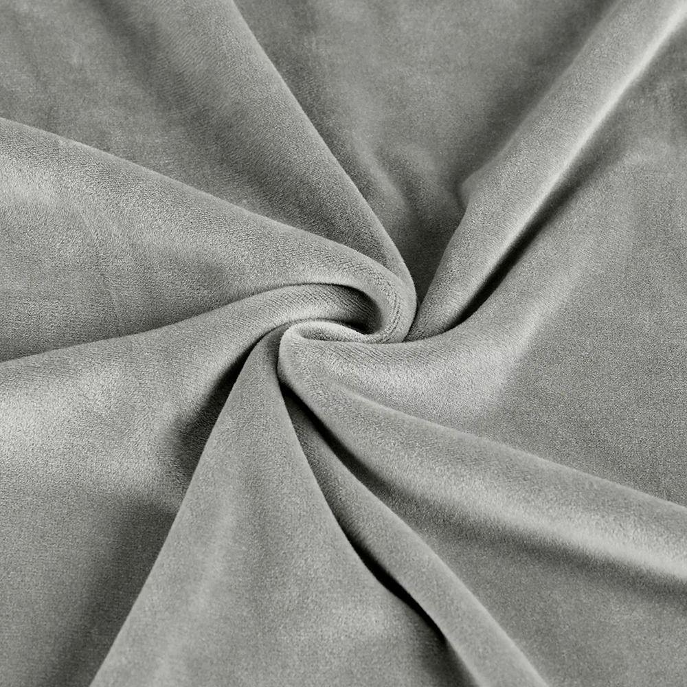 1 шт. Бархатный чехол на сиденье, однотонный чехол на скамью, новый чехол для барного стула для дома, гостиной