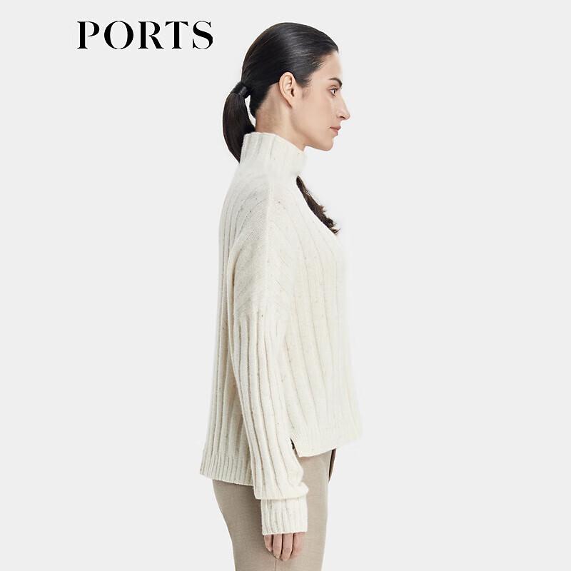 Ports Женский свитер с полуворотником из кашемировой смеси