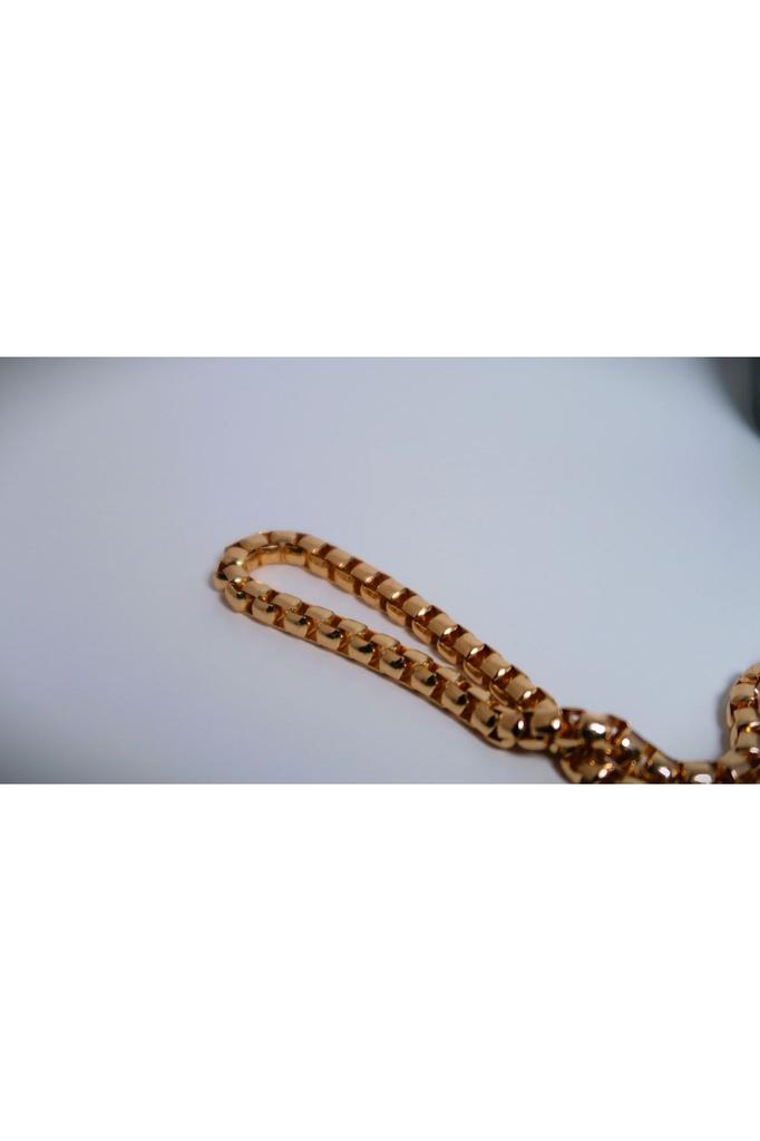 Women's Stylish and Useful Evening Dress Bag Women's Black Metal Lath Detailed Luxury Chain Shoulder Bag