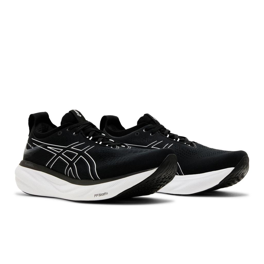 ASICS Gel Nimbus 25 'Black Pure Silver' (Unisex) Black / Pure Silver Running Shoes 1011B547 001