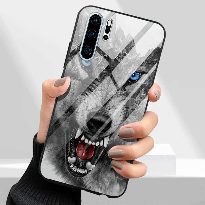 Чехлы из закаленного стекла для телефонов Huawei P30 Pro P20 P 30 P40 Lite P50 P60 Pro P30Lite p 20 60 Защитный корпус из твердого ПК