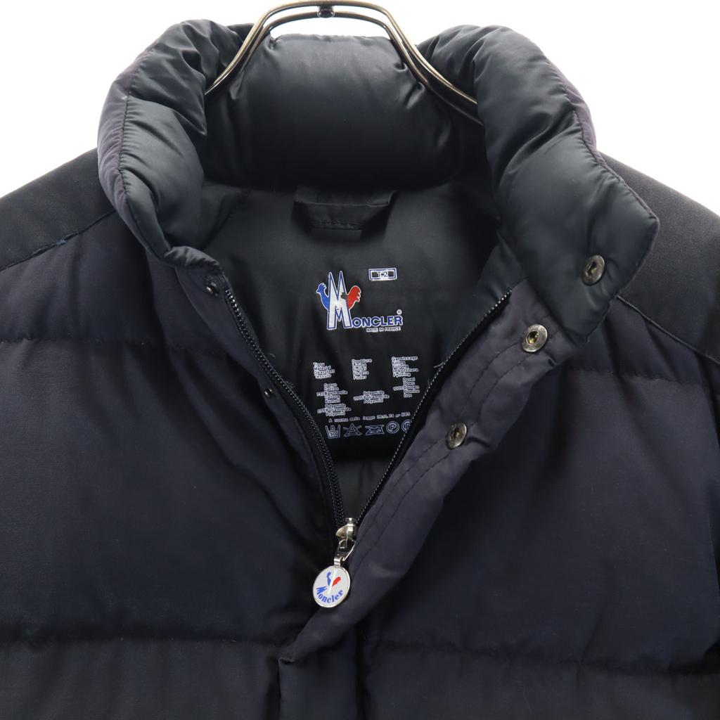 Moncler 80s 90s Old French Down Jacket 90-4 Navy Men's Used