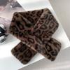 Windproof Panama Cap Thicken Warm Plush Fisherman Hat Cute Plush Scarf  Winter